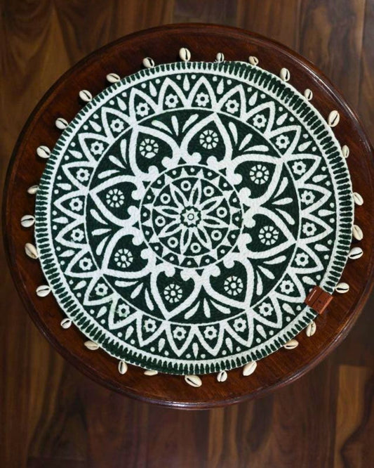 Verdant Mandala Table Mat (Set of 4)