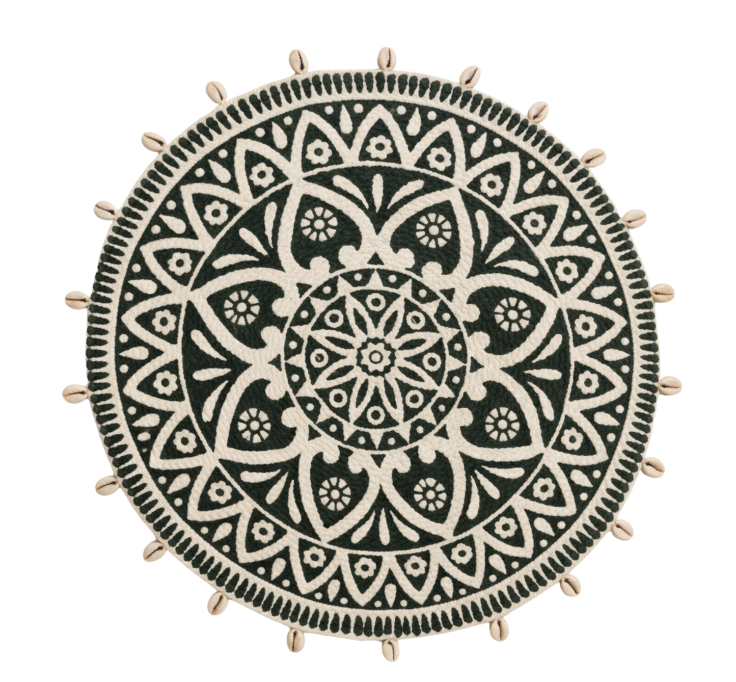 Verdant Mandala Table Mat (Set of 5)