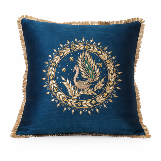 Peacock Cushion Cover