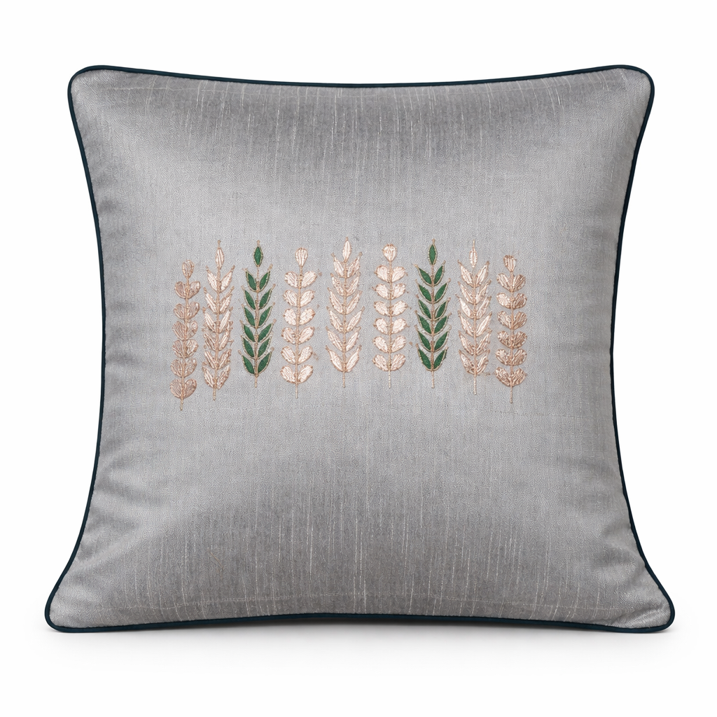 Silken Grace Cushion Cover